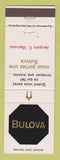 Matchbook Cover - Bulova Watches Jacques Marceau QC