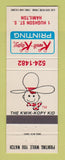 Matchbook Cover - Kwik Kopy Printing Hamilton ON