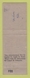 Matchbook Cover - Duncan Liquor Moline IL