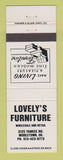 Matchbook Cover - Lovely's Furniture Middletown OH