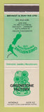 Matchbook Cover - Greenstone Factory Auckland New Zealand Jewelry WEAR
