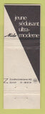 Matchbook Cover - Mido Watches EE Golay Geneve Geneva Switzerland WEAR