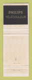 Matchbook Cover - Philips Telecouleur Electronics Canada QC