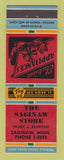 Matchbook Cover - Saginaw Store Appliances Saginaw MI