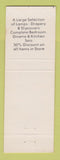 Matchbook Cover - Tarasyuk Interiors New Castle PA Furniture PEACH