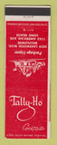 Matchbook Cover - Tally Ho Bar Liquor Long Beach Bellflower CA