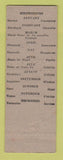 Matchbook Cover - Snare's Cut Rate Conshohocken PA