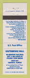 Matchbook Cover - Southbridge Mall Siesta Key Sarasota FL WEAR