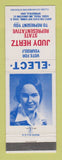 Matchbook Cover - Judy Hertz State Rep Election Springfield OH