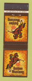 Matchbook Cover - Golden Mustang Wine South Africa WEAR