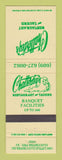 Matchbook Cover - Chatterley's Restaurant Tavern Gloucester Township NJ girlie