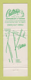 Matchbook Cover - Chatterley's Restaurant Tavern Gloucester Township NJ girlie