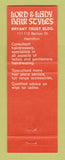 Matchbook Cover - Lord & Lady Hair Salon Hamilton New Zealand girlie