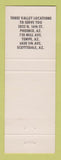 Matchbook Cover - Maricopa Copies Printing Phoenix Tempe Scottsdale AZ