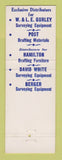 Matchbook Cover - Service Blue Print Copying St Louis MO