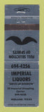 Matchbook Cover - Imperial Liquors Midland TX