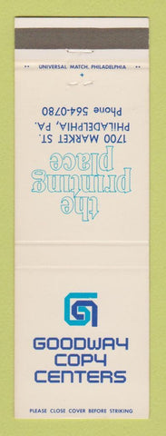 Matchbook Cover - Goodway Copy Centers Printing Philadelphia PA