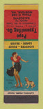 Matchbook Cover - Pope Typesetting Norfolk VA pinup