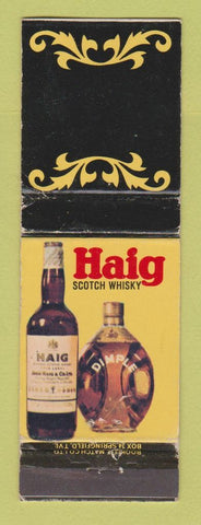 Matchbook Cover - Haig Scotch Whiskey South Africa WORN