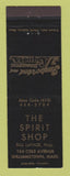 Matchbook Cover - The Spirit Shop Liquor Williamstown MA