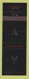 Matchbook Cover - Y Vodka Liquor