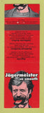 Matchbook Cover - Jagermeister Liquor So Smooth