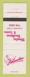 Matchbook Cover - Blondies Roadhouse Tavern girlie