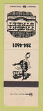 Matchbook Cover - Front Street Ogallala NE girlie