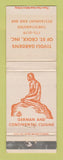 Matchbook Cover - Tivolia Gardens St Croix Chrisiansted WEAR
