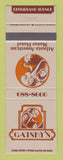 Matchbook Cover - Gatsby's Restaurant Atlanta American Motor Hotel GA