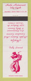 Matchbook Cover - Haifa Middle Eastern Restaurant girlie Toronto ON