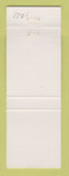 Matchbook Cover - Haifa Middle Eastern Restaurant girlie Toronto ON