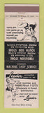 Matchbook Cover - Leader Auto Parts Supply girlie St Louis MO WEAR