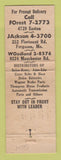 Matchbook Cover - Leader Auto Parts Supply girlie St Louis MO WEAR