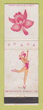 Matchbook Cover - Benjamin Franklin Hotel Ice Show Philadelphia PA girlie WEAR