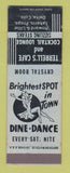 Matchbook Cover - Terrell's Cafe Delta Colorado girlie WEAR
