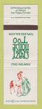 Matchbook Cover - Crazy Horse Too Strip Club Las Vegas NV WEAR