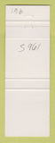Matchbook Cover - Bermuda Tavern Toronto ON strip club girlie