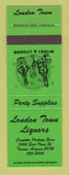 Matchbook Cover - London Town Liquors Tuscon AZ GREEN