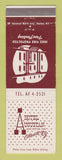 Matchbook Cover - Hotel Augustan Motor Inn Cobleskill NY