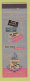 Matchbook Cover - Hotel Langwell Elmira NY