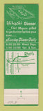 Matchbook Cover - Shuji's Japanese Restaurant New Lebanon NY