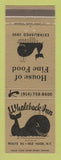 Matchbook Cover - Whaleback Inn Red Hook NY
