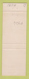 Matchbook Cover - Whaleback Inn Red Hook NY