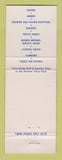 Matchbook Cover - Twin Ponds Golf Country Club New York Mills NY