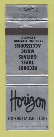 Matchbook Cover - Horizon Oxford Music Store guitars Oxford OH? WEAR