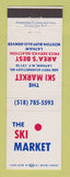 Matchbook Cover - Ski Market Latham NY sporting goods skiing