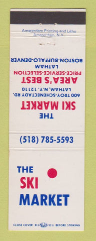 Matchbook Cover - Ski Market Latham NY sporting goods skiing