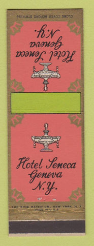 Matchbook Cover - Hotel Seneca Geneva NY