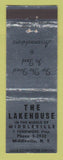 Matchbook Cover - The Lakehouse Restaurant Middleville NY WEAR